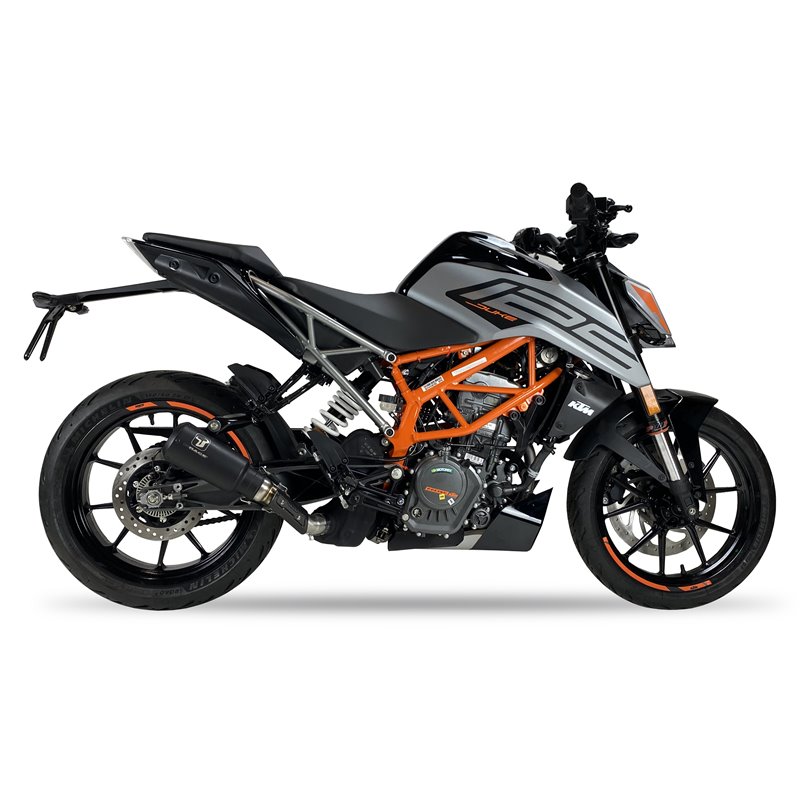 IXRace Uitlaat MK2 Series | Zwart | KTM 125 Duke