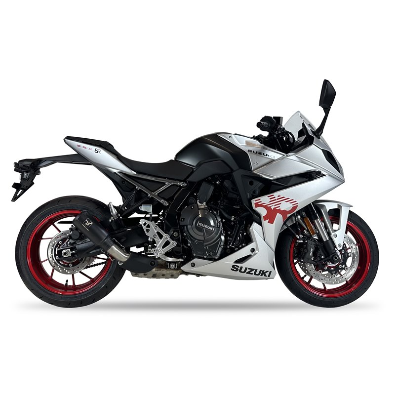 IXRace Exhaust MK2 Series | Black | Suzuki 800 GSX-8S