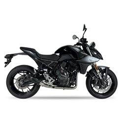 IXRace Uitlaatsysteem MK2 Series | Zwart | Suzuki 800 GSX-8S