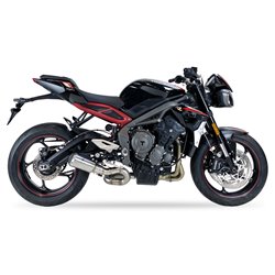 IXRace Exhaust MK2 Series | Silver | Triumph 765 Street Triple