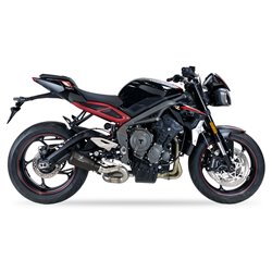 IXRace Exhaust MK2 Series | Black | Triumph 765 Street Triple