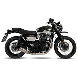 IXRace Exhaust System MK2 Series | Silver | Triumph 900 StreetScrambler