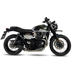 IXRace Exhaust System MK2 Series | Black | Triumph 900 StreetScrambler