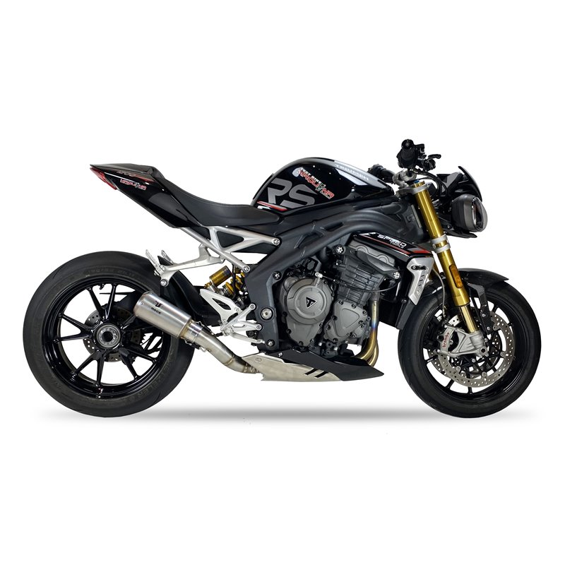 IXRace Exhaust MK2 Series | Silver | Triumph 1200 SpeedTriple