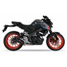 IXRace Uitlaatsysteem MK2 Series | Zwart | Yamaha MT-125