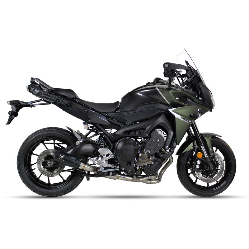 IXRace Uitlaatsysteem MK2 Series | Zwart | Yamaha 900 Tracer