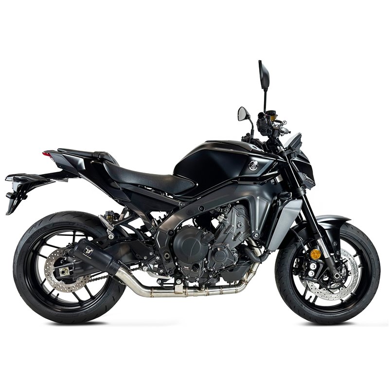 IXRace Uitlaatsysteem MK2 | Zwart | Yamaha 850/890 MT-09