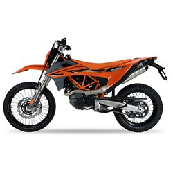 IXRace Exhaust Desert | Silver | KTM 690 Enduro R
