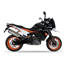 IXRace Exhaust Desert | Silver | KTM 790 Adventure