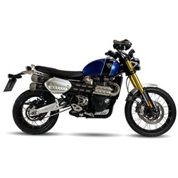IXRace Exhaust MK1 Series | Black | Triumph 1200 Scrambler