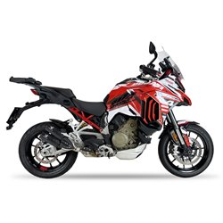 IXRace Exhaust DCX Series | Black | Ducati Multistrada V4