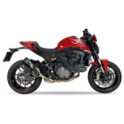 IXRace Uitlaat DCX Series | Zwart | Ducati M937 Monster