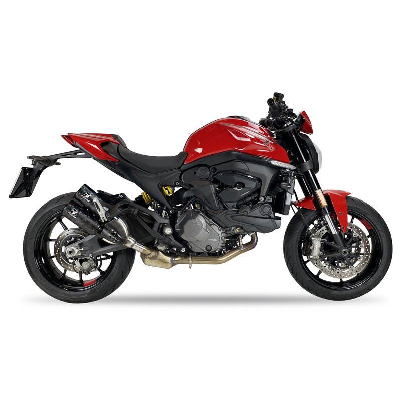 IXRace Uitlaat DCX Series | Zwart | Ducati M937 Monster