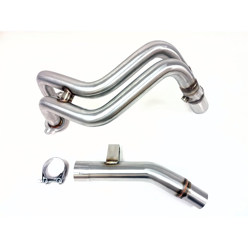 IXRace Exhaust Pipes | Silver | Yamaha 700 Tenere