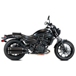 IXRace Exhaust | Black | Kawasaki 500 Eliminator