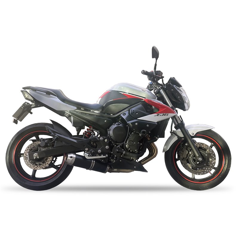 IXRace Uitlaatsysteem | Zwart | Yamaha 600 XJ6