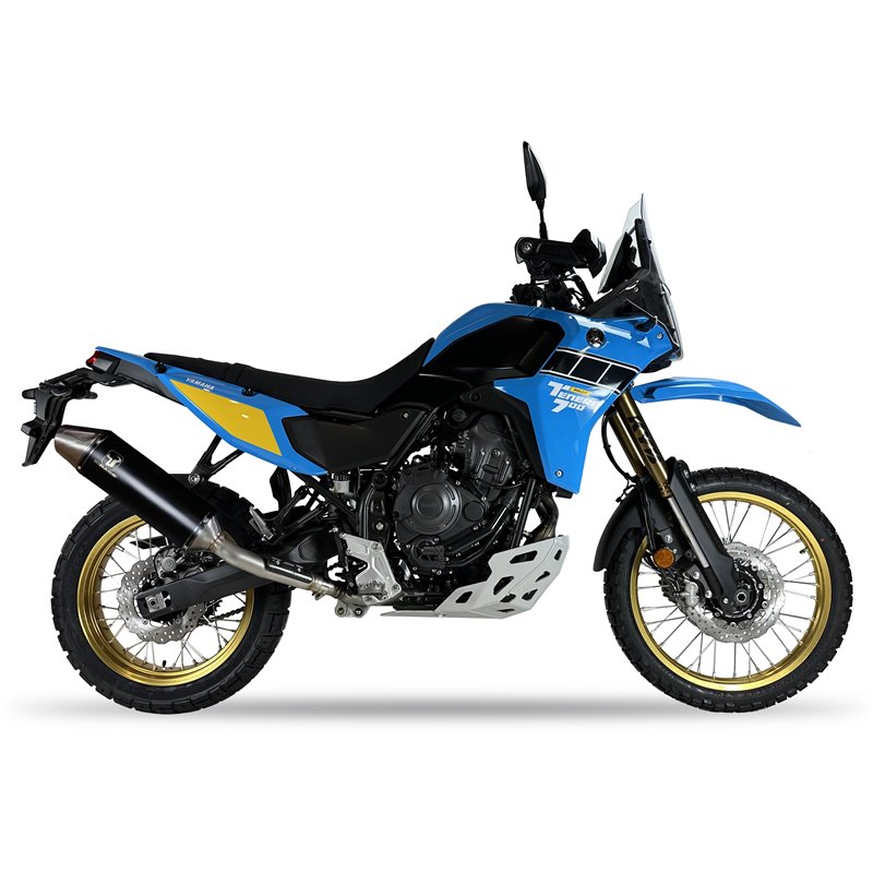 IXRace Exhausts GOBI | Black | Yamaha 700 Tenere