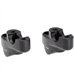 Voigt MT Handlebar Risers VN3021 | 30mm/Offset 21mm black | Honda CB500FA