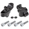 Voigt MT Handlebar Risers VN3021 | 30mm/Offset 21mm black | Honda CB500