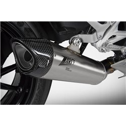 Zard Exhaust Titanium | Silver | Triumph 1200 Speed ​​Triple