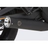 Falcon Uitlatensysteem 2-1 (met kat) Double Groove zwart | Kawasaki Vulcan S