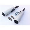 Marving | Dempers | Cylindrical 110mm | Zwart + Alu