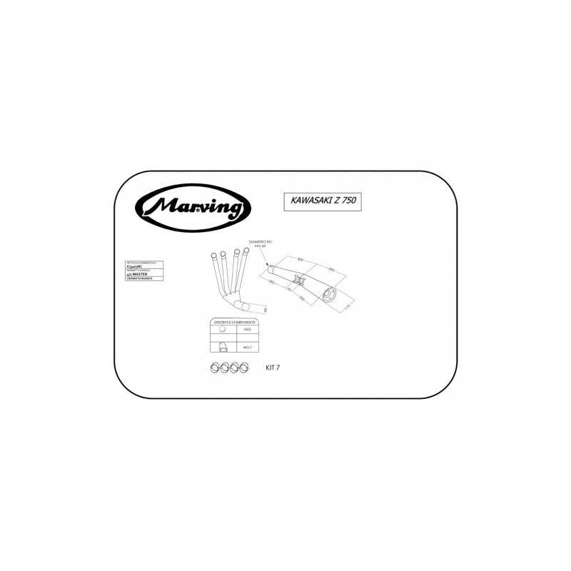 Marving | Compl. Systeem | 4-1 Master | Chroom