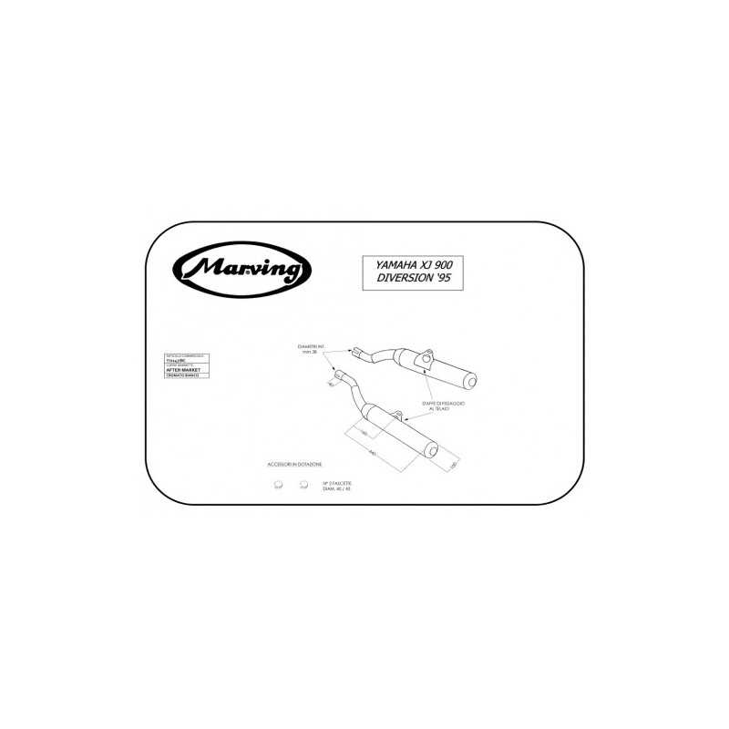 Marving | Dempers | Cylindrical 110mm | Chroom