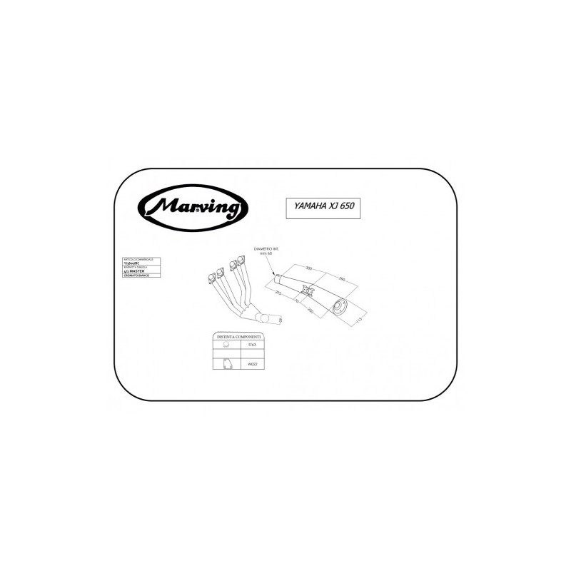 Marving | Compleet syst. | 4-1 Master | Chroom