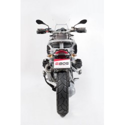 BOS uitlaatdemper Oval 120B zwart BMW R1200GS