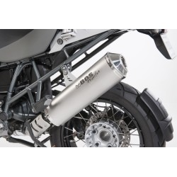 BOS uitlaatdemper Oval 120S RVS BMW R1200R