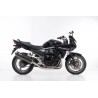 BOS uitlaatdemper Oval 120B zwart Suzuki GSF650/1250 Bandit