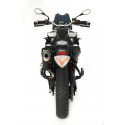 BOS uitlaatdemper Oval 120B zwart BMW F650/700/800GS