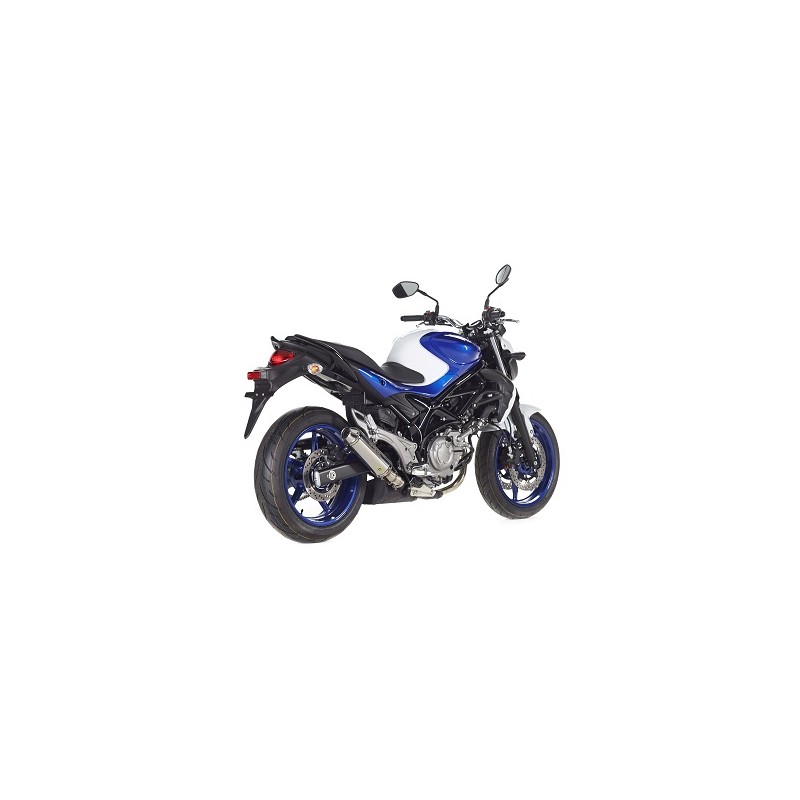 BOS uitlaatdemper Midget carbon Suzuki SFV650 Gladius