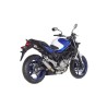 BOS uitlaatdemper Midget carbon Suzuki SFV650 Gladius