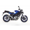 BOS uitlaatdemper Midget RVS gepolijst Suzuki SFV650 Gladius