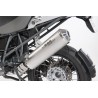 BOS uitlaatdemper Oval 120S RVS BMW R1200GS