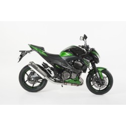 BOS uitlaatdemper Oval 120S RVS gepolijst Kawasaki Z800