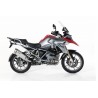 BOS uitlaatdemper Desert Fox RVS BMW R1200GS