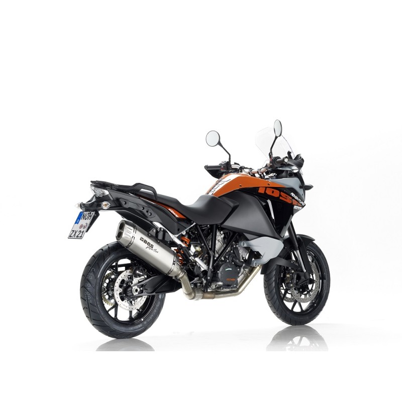 BOS uitlaatdemper Desert Fox RVS KTM1050/1190/1290 Adventure