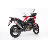 BOS uitlaatdemper Desert Fox zwart Honda CRF1000L