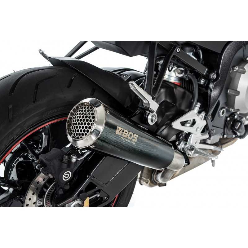 BOS uitlaatdemper SSEC RR carbon BMW S1000R