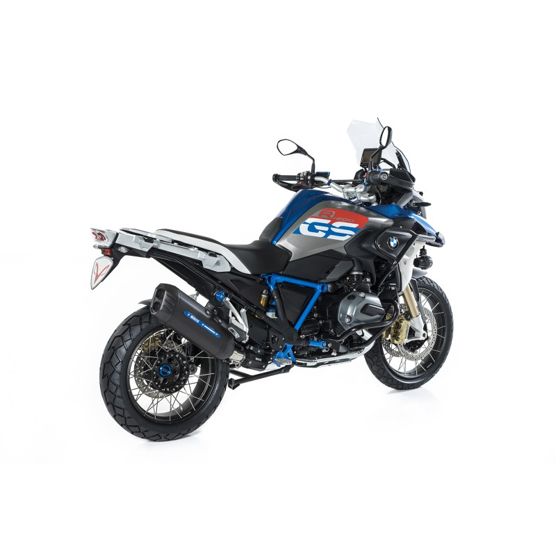BOS uitlaatdemper Desert Fox Rallye ed. zwart BMW R1200GS Rallye