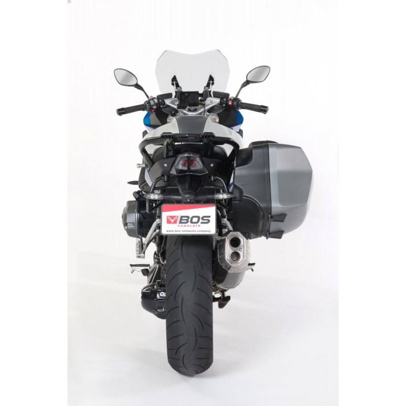BOS uitlaatdemper Desert Fox zwart BMW R1200R/RS