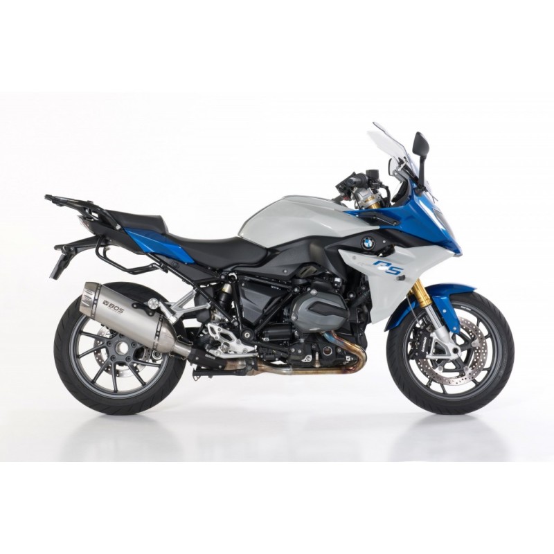 BOS uitlaatdemper Desert Fox RVS BMW R1200R/RS