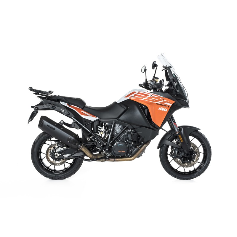 BOS uitlaatdemper Desert Fox zwart KTM1090/1190/1290 Adventure