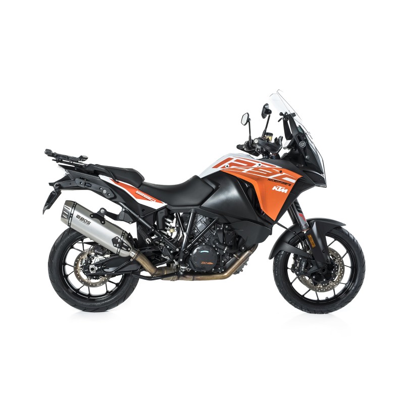 BOS uitlaatdemper Desert Fox RVS KTM1090/1190/1290 Adventure