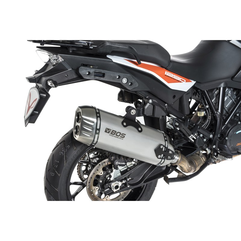 BOS uitlaatdemper Desert Fox RVS KTM1090/1190/1290 Adventure