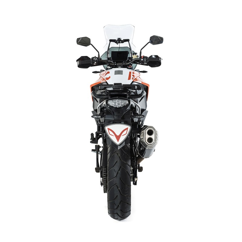 BOS uitlaatdemper Desert Fox RVS KTM1090/1190/1290 Adventure