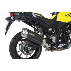 BOS uitlaatdemper Desert Fox carbon Suzuki DL1000